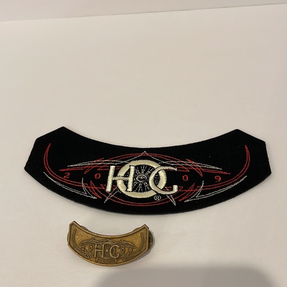 2009 Harley Davidson HOG Jacket Vest Patch and Pin Badge - Picture 5 of 6